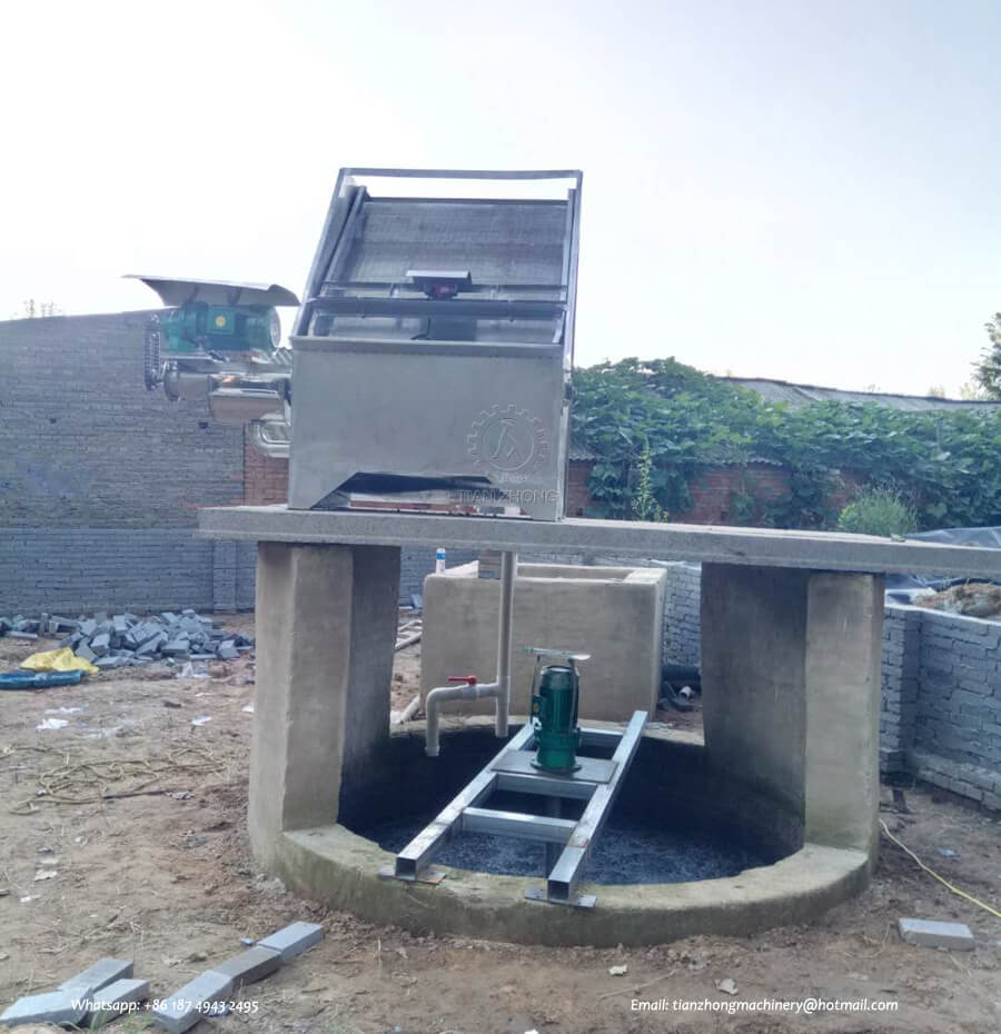 pig manure dewatering machine