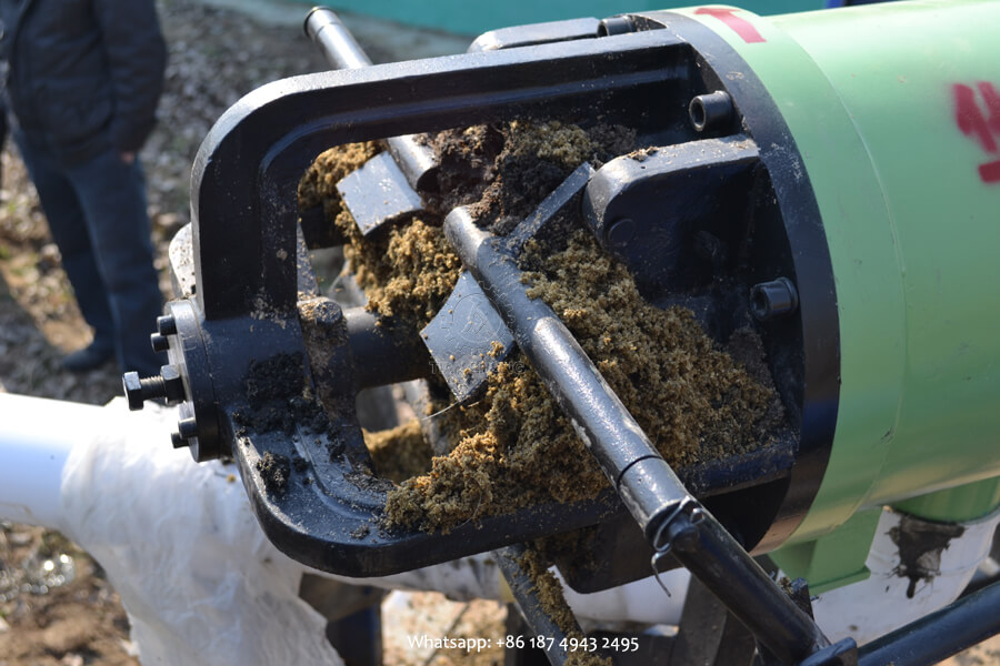 drying chicken manure