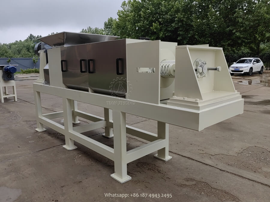 drying chicken manure machine