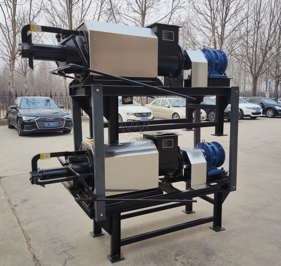 manure dewatering screw press