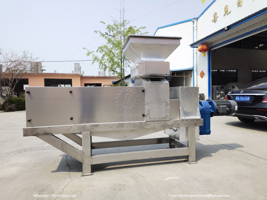 screw press dewatering machine